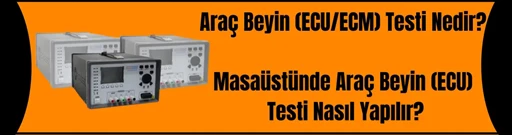 Masaüstünde Araç Beyin Testi Nasıl Yapılır? Masaüstünde Araç Beyin Testi Nasıl Yapılır?